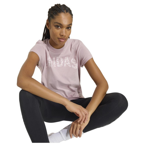 Adidas Γυναικεία κοντομάνικη μπλούζα Loose-Fit Animal Graphic 2 T-Shirt